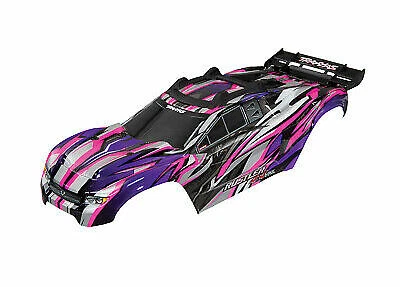 Traxxas 6717P Body Rustler 4X4 VXL Pink inc. mounts