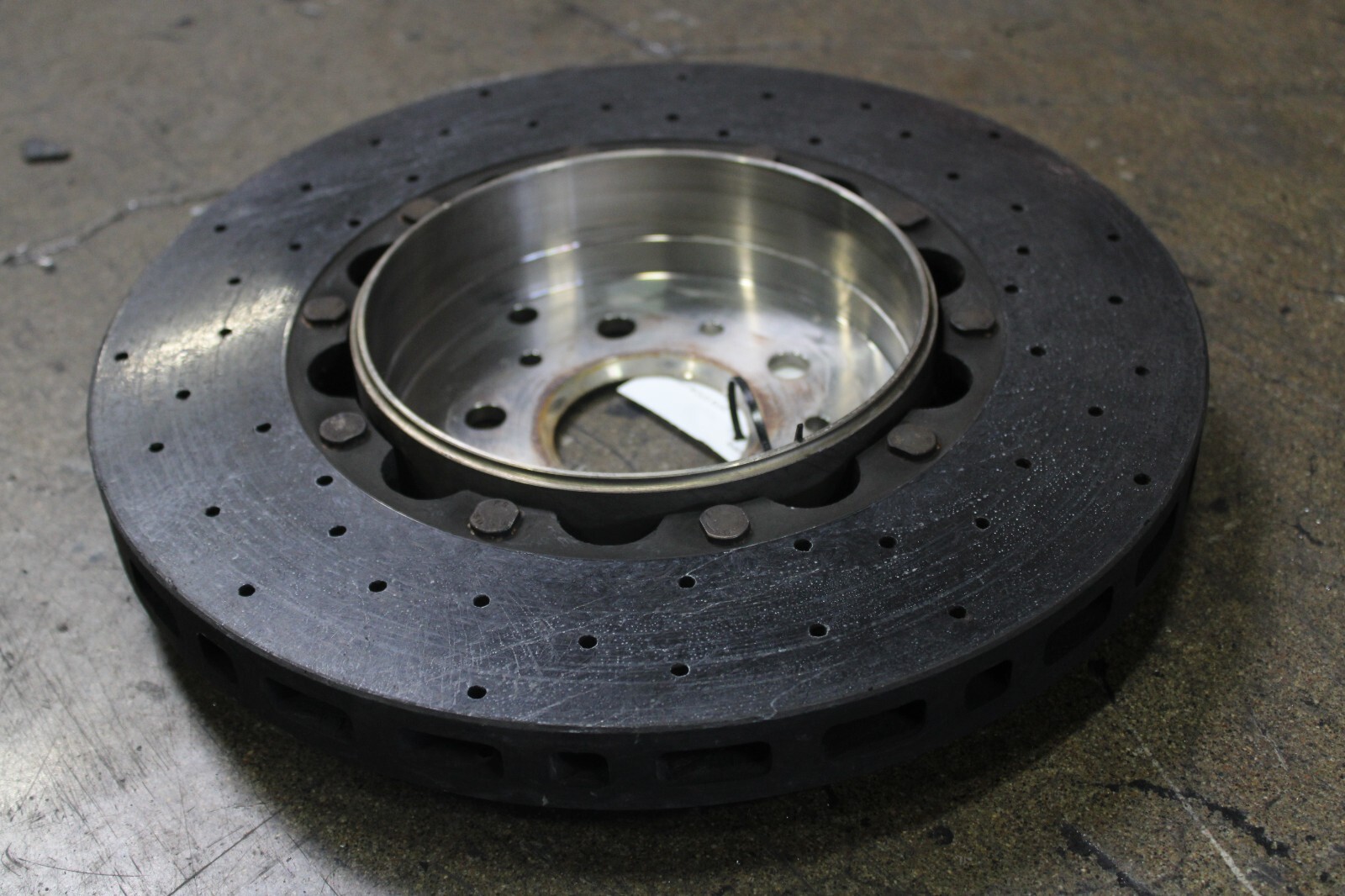 Ferrari GTC4 Lusso, FF, Rear CCM Brake Rotor, Used, P/N 274335 s/c 296894