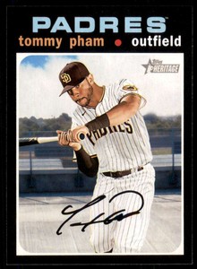 2020 Topps Heritage Tommy Pham San Diego Padres #268 | eBay