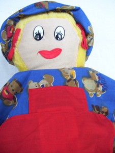 topsy turvy doll goldilocks and the three bears