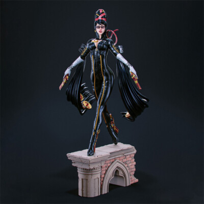 BAYONETTA 3D print figure 1/6 42cm Model Kit Unpainted Unassembled