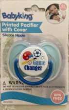 NEW Babyking Baby Pacifier With Cover BPA Free   Game Changer  