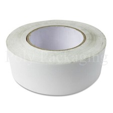 DOUBLE SIDED STICKY TAPE 50mm x 50m(2" Wide)White Adhesive for Pictures