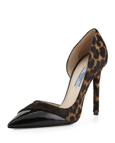 prada leopard pumps
