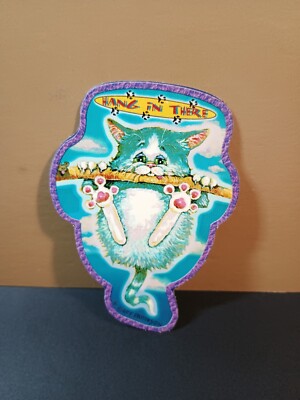 Vintage Stickers Cat Humor Vending Machine Sticker Y2K 