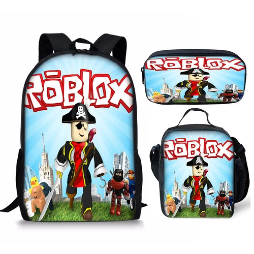 Roblox Game Backpack School Rucksack Shoulder Bag Lunch Bag Pencil Kids Gift new - Picture 17 of 50
