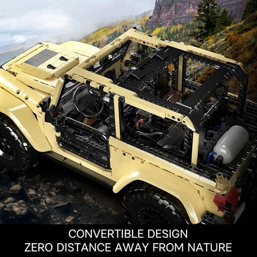 Mould King 1: 6 MOC Technologie Automotive Bausteine Spielzeug Puzzle Modell - Bild 7 von 7