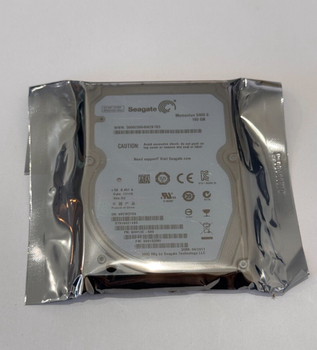 SEAGATE MOMENTUS ST9160314AS 160GB INTERNAL 5400RPM 2.5" SATA HDD