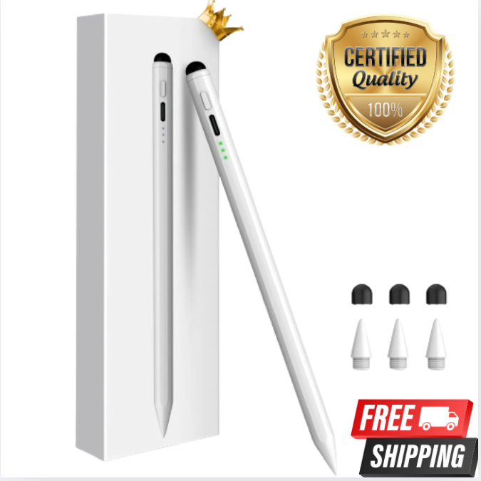 Apple Pencil 2nd Gen - Compatible with iPad Air, Mini & Pro - Wireless Charging-image