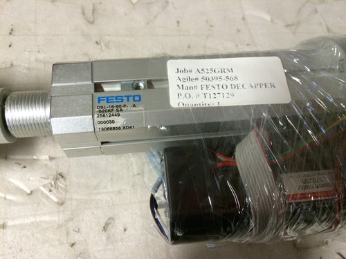 New Festo DSL-16-60-P-A-S20-KF-SA Linear Swing Combination Cylinder - Picture 5 of 5