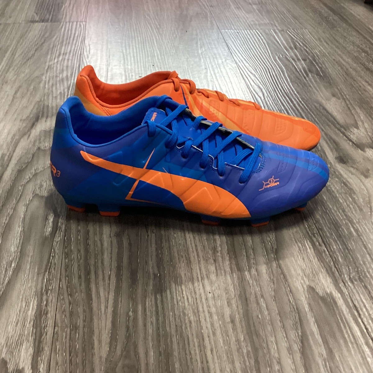 PUMA EVOPOWER 3 H2H FG Orange/Blue Size 7 Men's Only | eBay