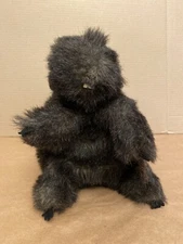 Vintage Trudy Toys Plush Hand Puppet BEAVER Soft Stuffed Toy 12” Norwalk, CT USA