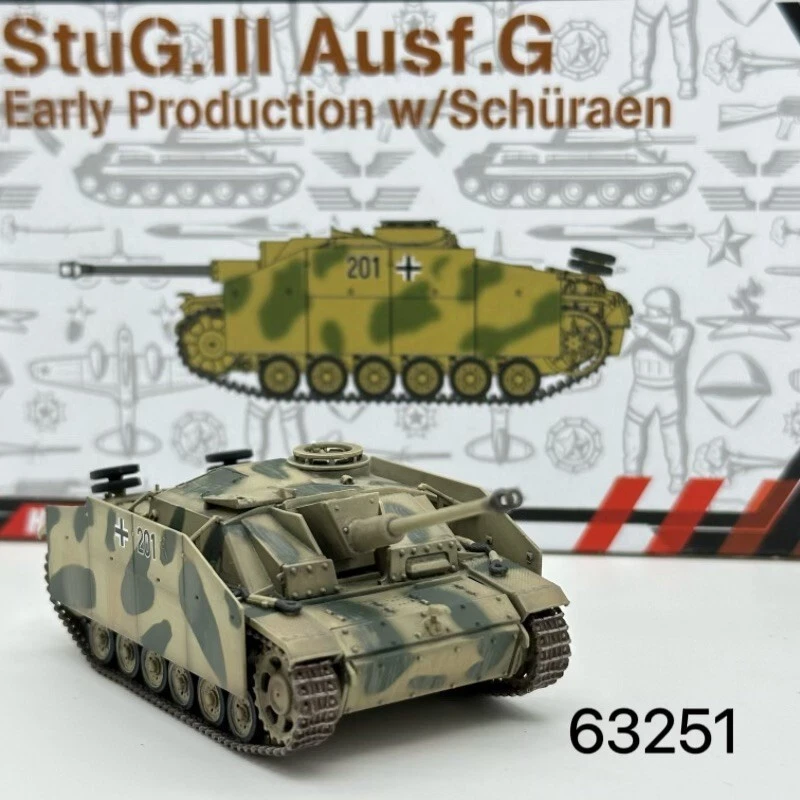 DRAGON 1/72 GERMAN STUG.III AUSF.G TANK MODEL 63251 COLLECTION - Image 4 of 4