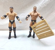 2014 Mattel WWE Wrestling Battle Pack #26 Triple H vs Curtis Axel with Pallet