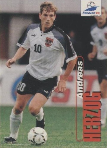 Panini 1998 France World Cup Card #83 Andreas Herzog Austria | eBay