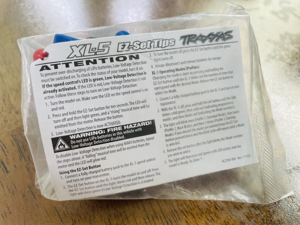 Traxxas XL-5HV 3S Brushed TRX-4 Crawler ESC Waterproof 3025 - Image 4 of 4