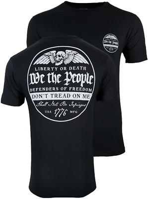 Howitzer Style T-shirt Liberty Defender Military Grunt MFG Pour