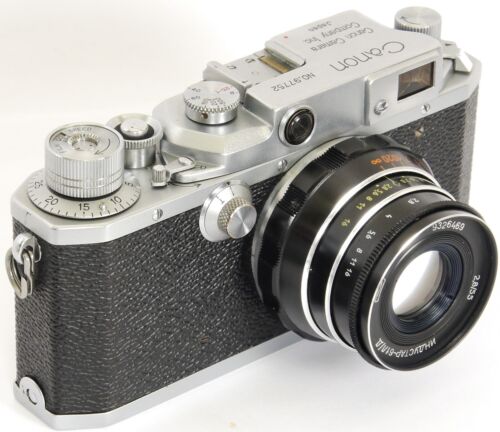 Canon IID1 CANON 2DI 35mm Japanese Rangefinder + Industar-61 L/D  2.8/55mm Lens - Afbeelding 1 van 12
