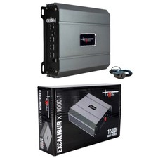 1 EXCALIBUR X11000.1 amplificatore monofonico 1 canale 1 x 2000 watt a 1 ohm car