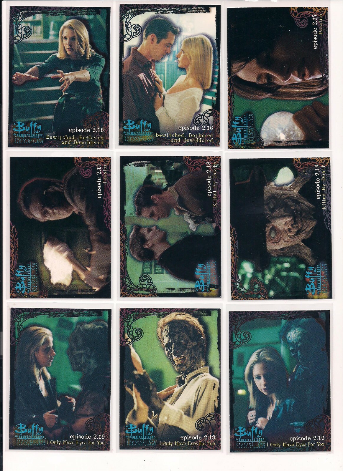 Buffy The Vampire Slayer Season Two 2 Trading Cards (1999) / Choose / bx114 - Picture 6 of 99
