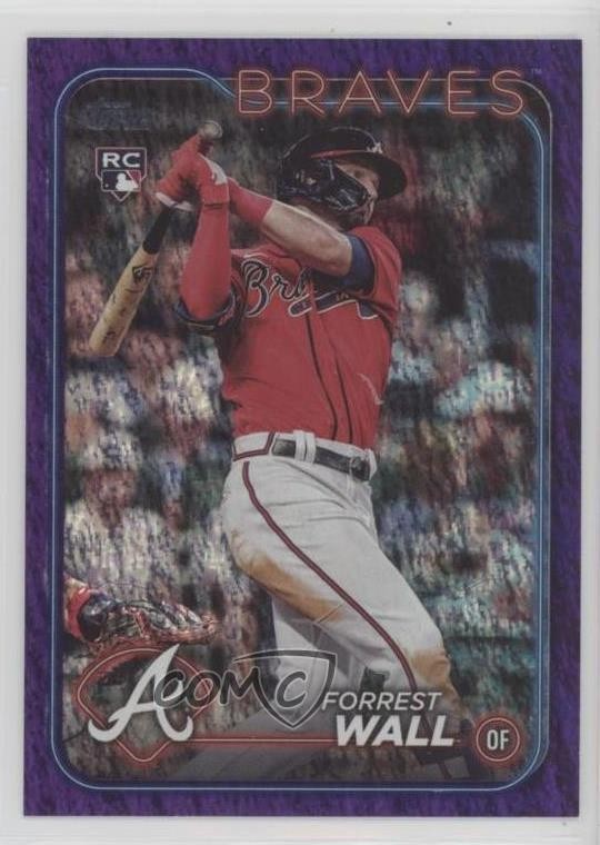 2024 Topps Series 2 Purple Foil 354/799 Forrest Wall #391 ut4