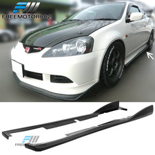 Fits 02-06 Acura Rsx Dc5 Cs Style Side Skirt Rocker Panel Extension Pu