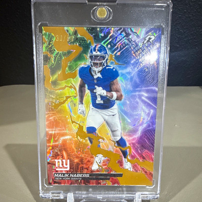 2026 Topps Resurgence Circuit Breakers /50 Malik Nabers New York Giants CB-7