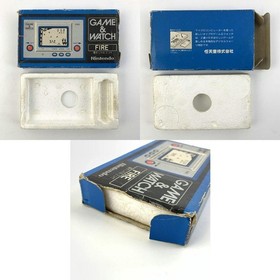 Nintendo Game & Watch Fire Green House etc. Set of 4 Tested Works 9974 UT