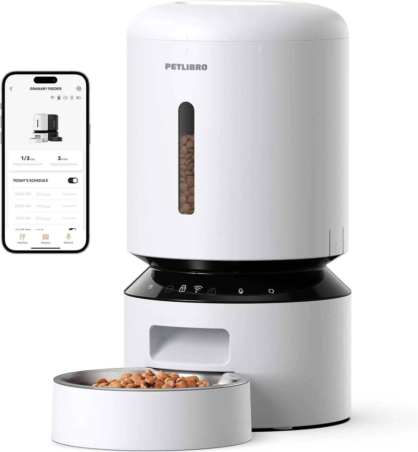 Petlibro PL-AF103-04W Granary 5L Automatic Pet Feeder, White - Refurbished Review