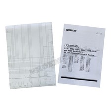 Caterpillar Air Condition Electric 320C 322C 325C 330C Schematic Service Manual