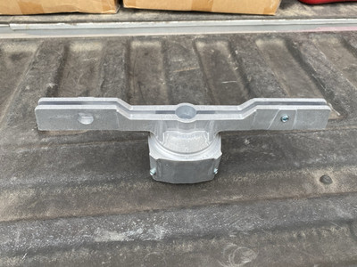 12'' Blade Length 2-7/8'' Post Cap For Street Sign Round Pipe Or Square Tubing