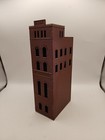 Vintage Ho Scale Comercial Building 4 Story Office Train Layout Diorama Look