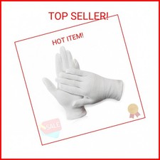 Paxcoo 12 Pairs XL White Cotton Gloves for Dry Hand Moisturizing Cosmetic Eczema
