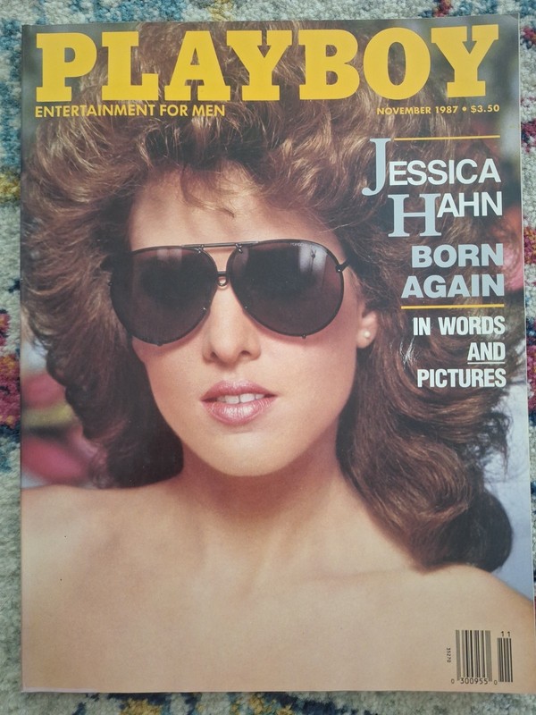Playboy Magazine November 1987 Vintage Jessica Hahn Born Again In Words And Pics