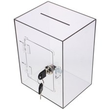 Combination Lock Box Small Safe for Business Donation Boxes