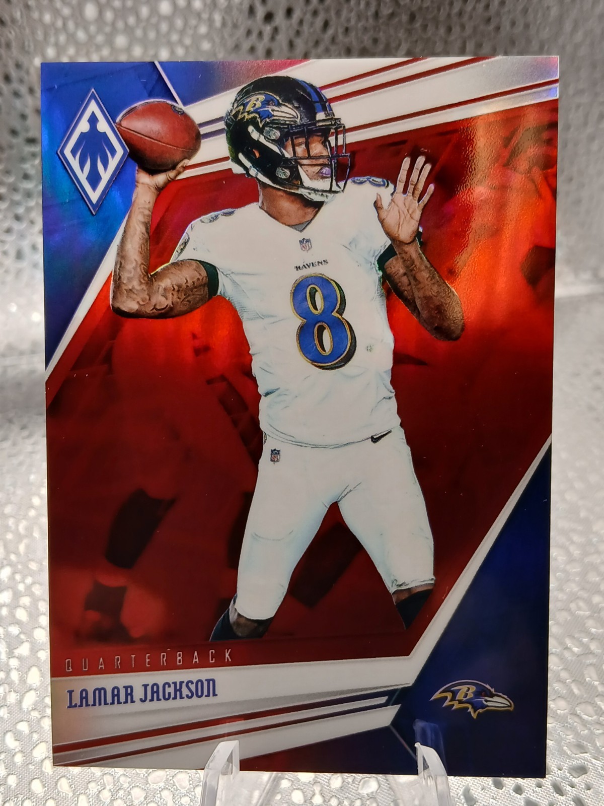 2019 Panini Phoenix - Lamar Jackson #13 Red /299