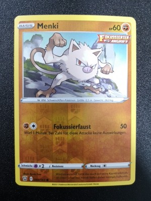 Menki BST 066 / 163 Reverse Holo Kampfstile 