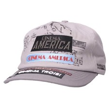 Paly Hollywood 25AW Cinema Patch Hat Baseball Cap One size Cotton Beige Used JPN