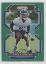 2021 Panini Prizm Rookie Green Prizm Racey McMath #409 01sb