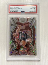 2024 Mosaic #235 Bilal Coulibaly Rookie Fast Break Variation PSA 10 RC SP