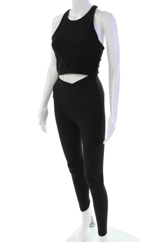 Beyond Yoga Women's High Waist Full Length Athletic Legging Set Black Size XS - Image 3 of 4