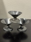 3 ANTIQUE 1915 VORTEX METAL SODA FOUNTAIN ICE CREAM DIXIE PAPER CONE HOLDERS — photo 1