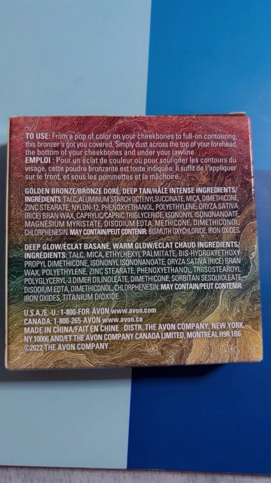 Avon Precious Wart Bronzing Powder 10.5 G Net Wt 0.37 oz New In Box - Image 3 of 3