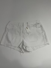 GOOD AMERICAN GOOD 90S CUT-OFF  DENIM SHORTS ...