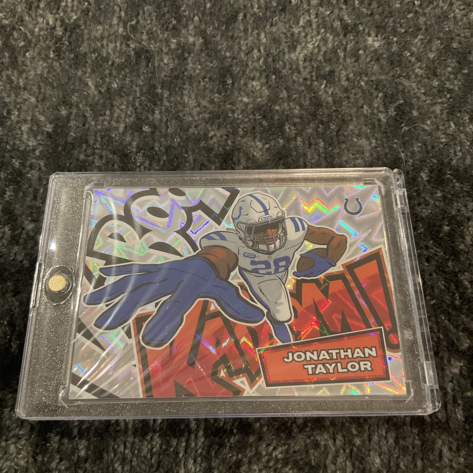 2025 Panini Absolute - Kaboom! Horizontal Jonathan Taylor #14