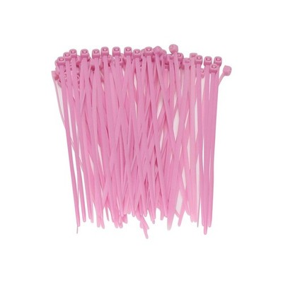 Self Locking Wire Cable Zip Tie 100 Pcs Fasten Wrap 4 Inch Black Nylon (3 X 1...