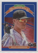 2020 Panini Donruss Optic Diamond Kings Blue Prizm 65/75 Brian Anderson #6 05jp