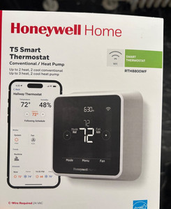 Honeywell Home T5 Wi-Fi Smart Thermostat - RTH8800WF