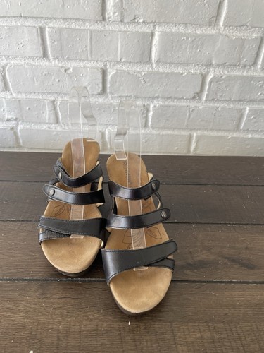 Romika Jamaica Sandalen Blockabsatz Gr. EU 37 US 6-6,5 schwarz Slipper Dreifachriemen - Bild 3 von 18