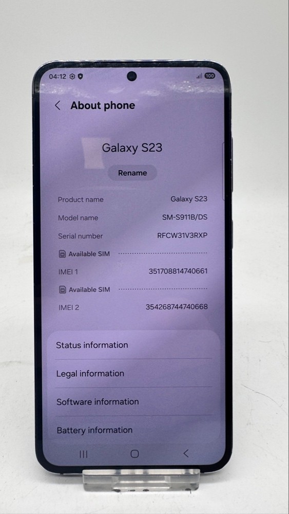 Samsung Galaxy S23 SM-S911B/DS - 256GB - Phantom Black (Unlocked) image 7